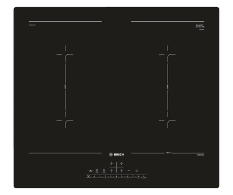 Bosch PVQ611FC5E Serie 6 Indukciós Üvegkerámia Főzőlap - Fekete