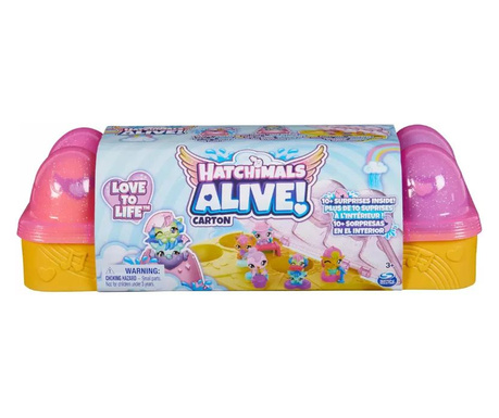 Hatchimals: Alive! tojástartó 6 mini figurával - Zenekar