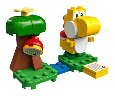 LEGO® Super Mario: 30509 - Sárga Yoshi gyümölcsfája kiegészítő szett