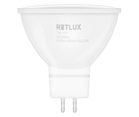 Retlux RLL 420 LED Spot izzó 7W 660lm 3000K GU5.3 - Meleg fehér