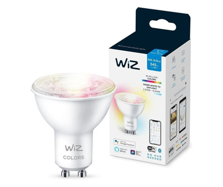 WiZ Colors LED fényforrás GU10 4.9W (929002448402)