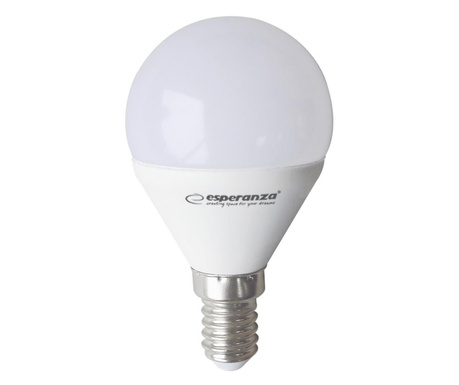 Esperanza LED fényforrás G45, E14, 6W (ELL152)