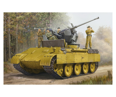 HobbyBoss German Panther Ausf.D Flak harckocsi műanyag modell (1:35)