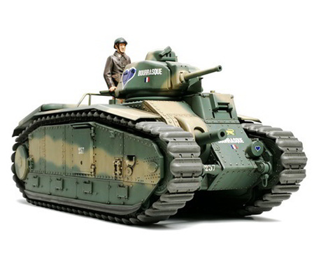 Tamiya French Battle Tank B1 bis tank műanyag modell (1:35)