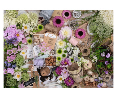 Puzzle Ravensburger - Pentru iubitorii de flori, 1000 piese