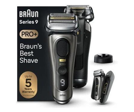Braun Series 9 Pro+ 9525s Wet & Dry Brijač s mrežicom Šišač Metalno