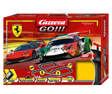 Carrera GO 62551 Ferrari Pro Speeders autópálya (GCG1264B)