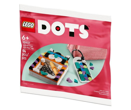 LEGO DOTS - Állatos tároló és táskadísz
