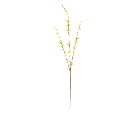 Creanga artificiala Forsythia, galben, 97 cm