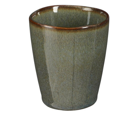 Cana ceramica Racco, verde, 200 ml, 8,5x7,5 cm