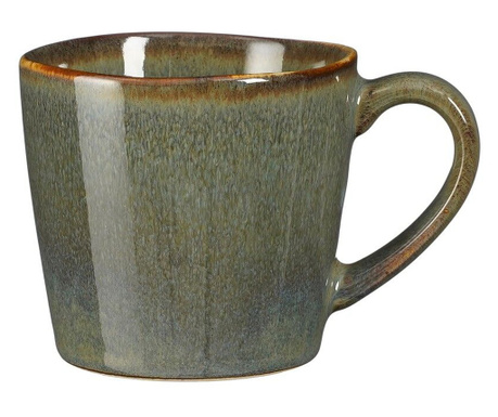 Cana ceramica Racco, verde, 250 ml, 7,5x8,5 cm