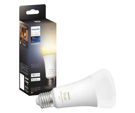 Philips Lighting Hue LED fényforrás White Ambiance E27 100W melegfehértől a hidegfehérig (871951428819500)