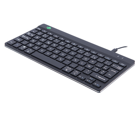 R-Go Tastatur Compact Break FR-Layout                schwarz