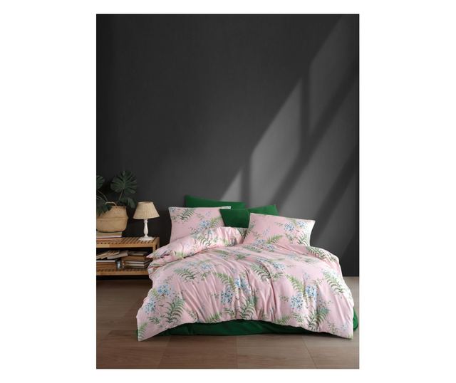 Dupla ágynemű, Majoli Bahar Home Collection, ranforce pamut, 2 személyes, Velence