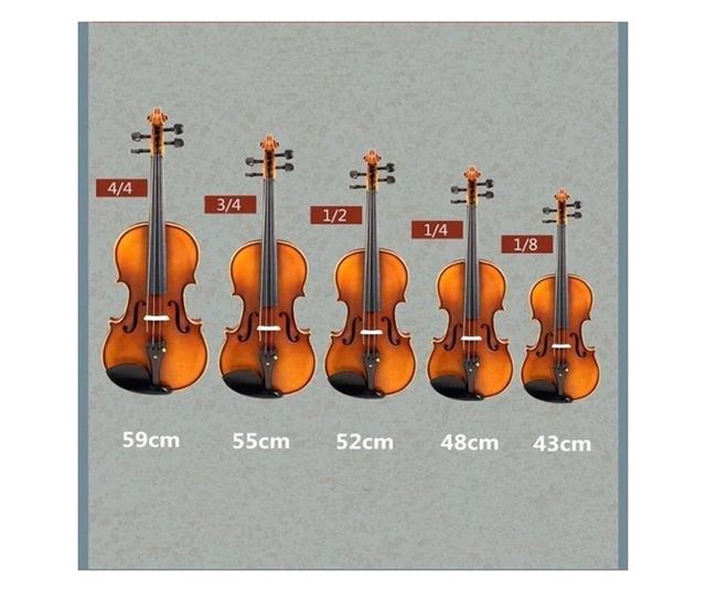 IdeallStore® 4/4 drvena klasična violina, dva gudala, kofer uključen, smeđa