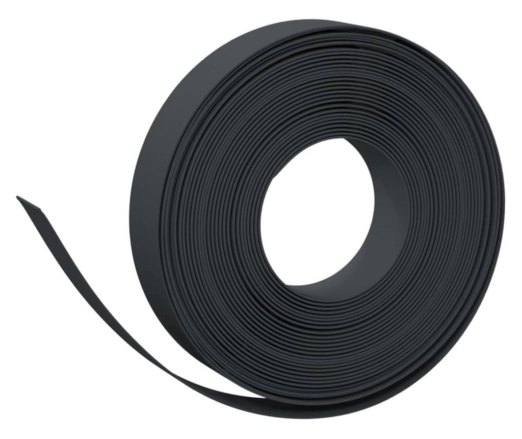 Travní lemy 5 ks černé 10 m 10 cm polyethylen - 3