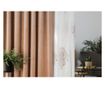Draperie CU REJANSA CATIFEA MENDOLA CASTELLANO ROZ 24 (ALEGE LATIME: L 300 CM, ALEGE INALTIME: H 250 cm) thumbnail 1