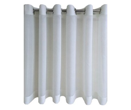 Perdea 1008 V20159 cu inele capse inox (ALEGE LATIME: L 300 CM, ALEGE INALTIME: H 240 cm)