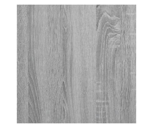 szürke sonoma színű szerelt fa könyvespolc 60 x 24 x 176 cm