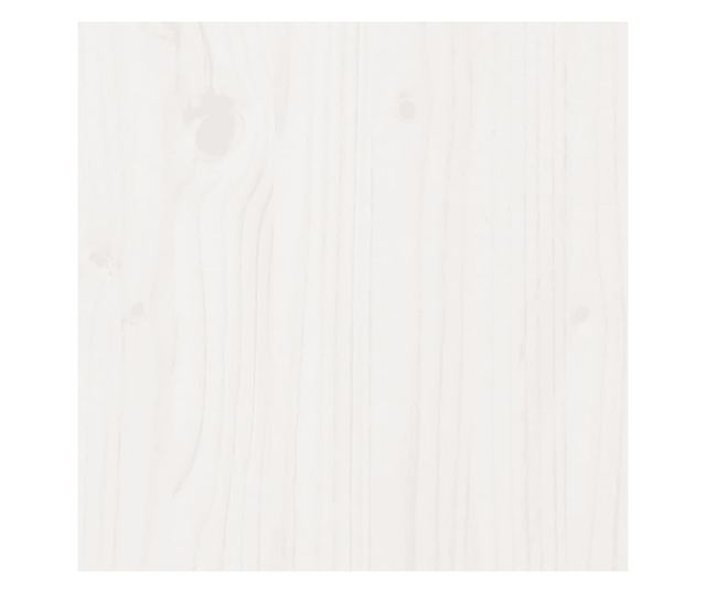 fehér tömör fenyőfa ágykeret matrac nélkül 90 x 190 cm