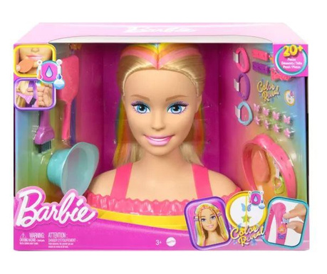 Barbie: Hajszobrászat színváltós kiegészítőkkel (HMD78)