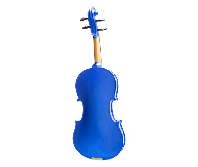 IdeallStore® drvena klasična violina, veličina 4/4, dva gudala, kofer od tkanine
