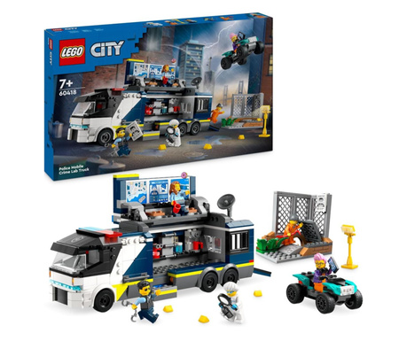 Lego City Rendőrségi mozgó bűnügyi labor (60418)