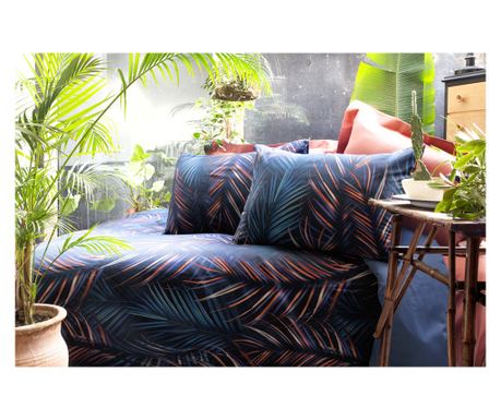 Posteljina s plahtom Phuket Saten 200x220 cm