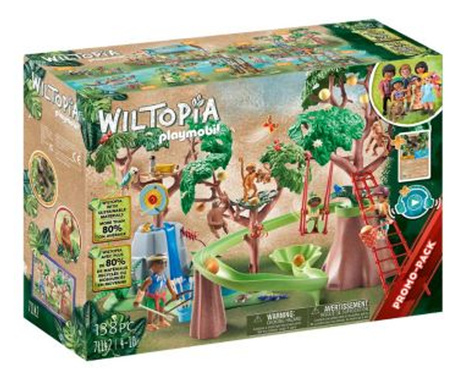 Playmobil Wiltopia: Trópusi dzsungel játszótér (71142)