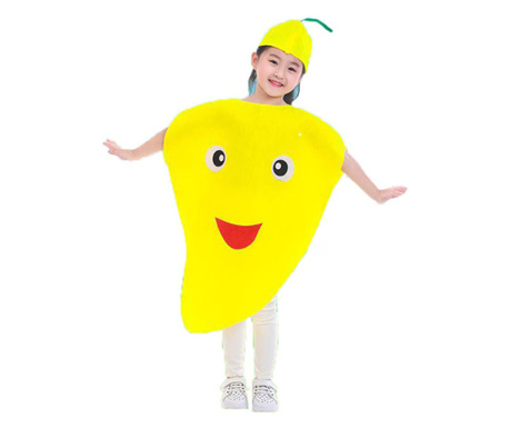 Costum fruct Mango, IdeallStore, galben, marime universala Универсален