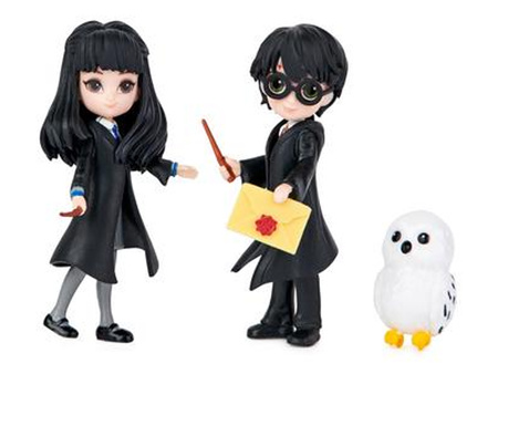 Spin Master Harry Potter: Harry és Cho figura szett, Hedwig figurával (6061832)