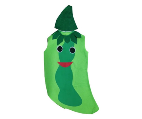 Costum бобови растения Mazare, IdeallStore®, зелен, универсален марим