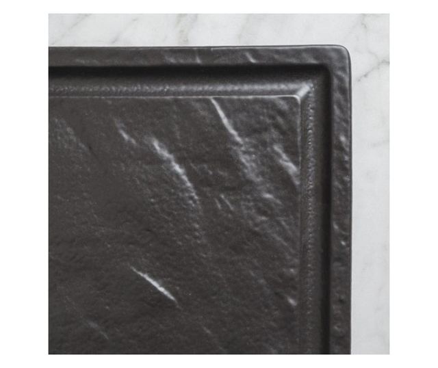 Чиния за сервиране на стек или бургер Vulcania, 33x24 см