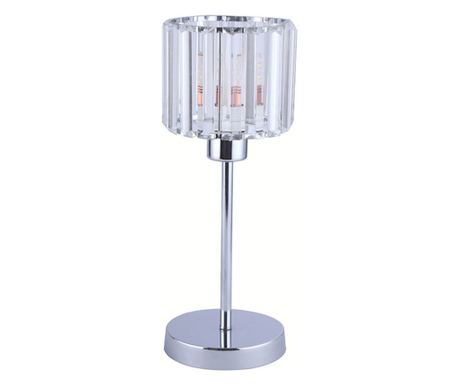 Lampa de birou Kwarc cu abajur de cristal