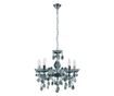 Agora Lighting, TERESA, Lustr, 5 x E14, Kouřové, Průměr: 44 cm thumbnail 1