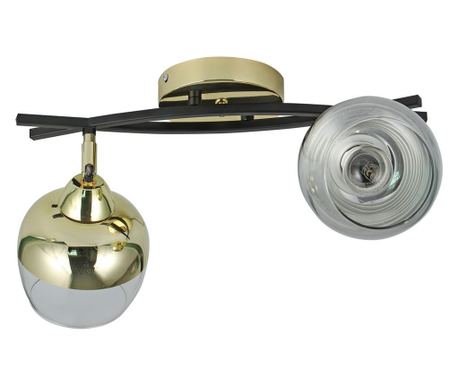 Agora Lighting, MOMO, Stropna svetilka, 2 x E27, Zlata, Š: 38 cm