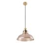 Agora Lighting, AXEL, Viseča svetilka, 1 x E27, Jantarna, Premer: 28 cm thumbnail 1