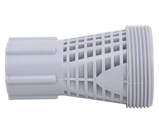 2 db műanyag medencetömlő-csatlakozó