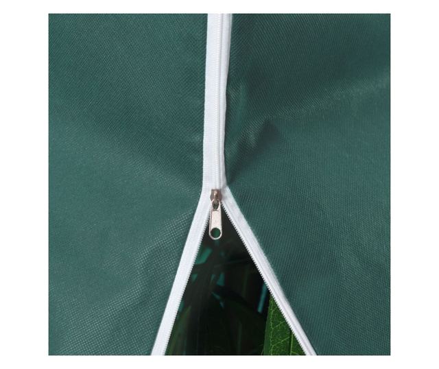 2 db növényvédő huzat cipzárral 70 g/m² 1x1,55 m