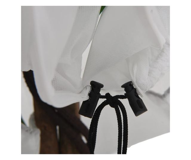 2 db növényvédő huzat cipzárral 70 g/m² 1,55x1,55 m