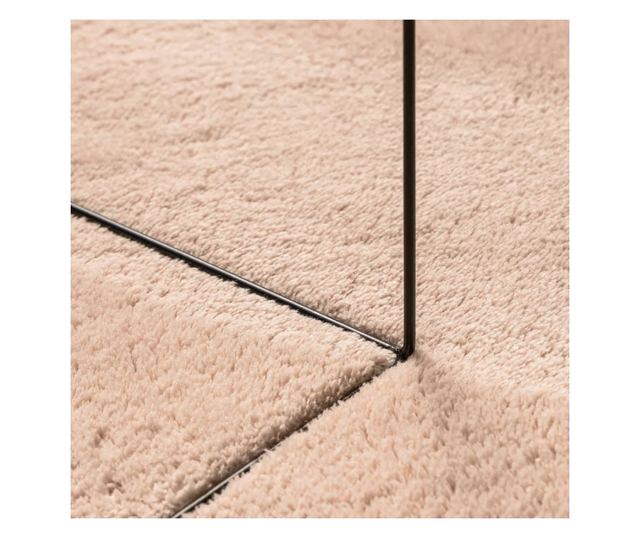 HUARTE púderszínű rövid szálú puha és mosható szőnyeg 240x340cm