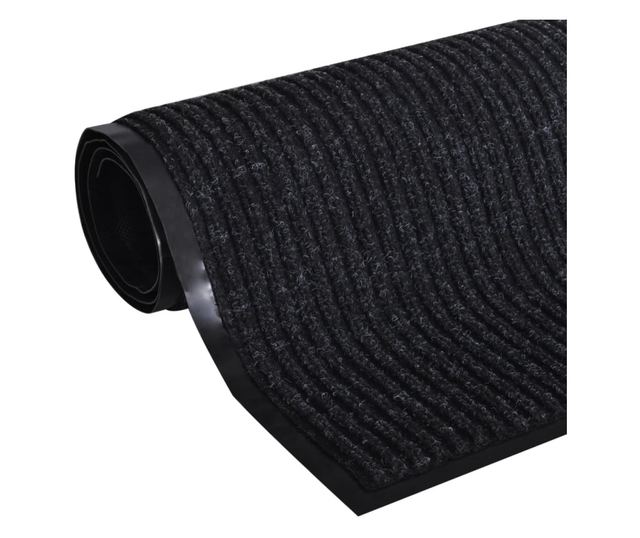 Ulazna prostirka PVC crna 90 x 120 cm