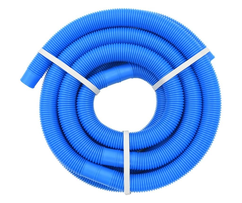 kék medencetömlő szorítóbilincsekkel 38 mm 6 m - 3