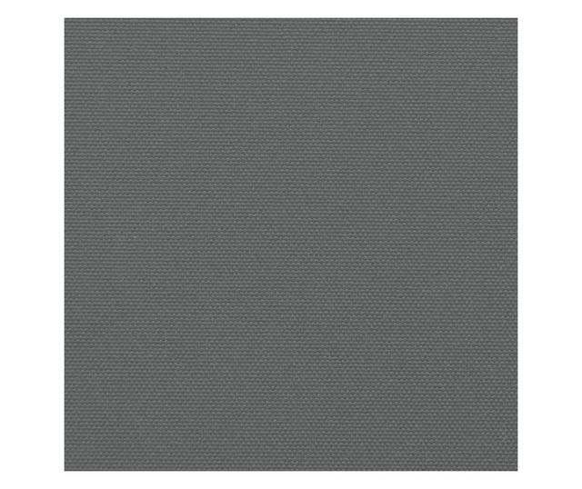 antracitszürke behúzható oldalsó napellenző 200 x 1000 cm