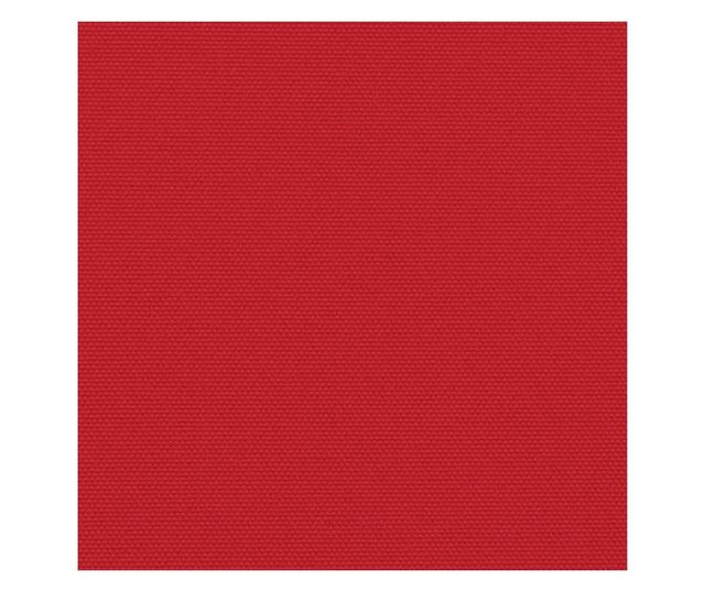 piros behúzható oldalsó napellenző 100 x 1000 cm