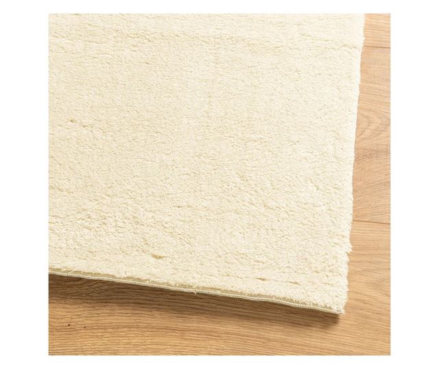 HUARTE krémszínű rövid szálú puha és mosható szőnyeg 200x280 cm