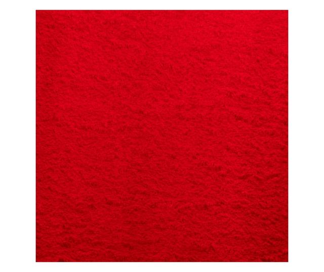 HUARTE piros rövid szálú puha és mosható szőnyeg 240 x 340 cm