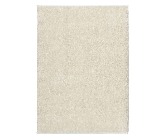 ISTAN krémszínű hosszú szálú fényes szőnyeg 240 x 340 cm