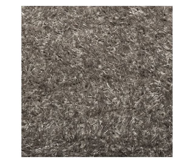 ISTAN szürke hosszú szálú fényes szőnyeg 240 x 340 cm