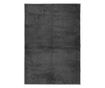 IZA antracit rövid szálú skandináv stílusú szőnyeg 140 x 200 cm